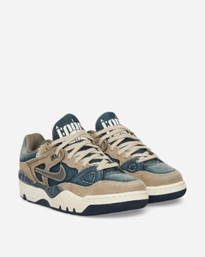 Nike Levi's X Nigo Air Force 3 Low Trainers Olive / Metallic Pewter / Navy - Grey