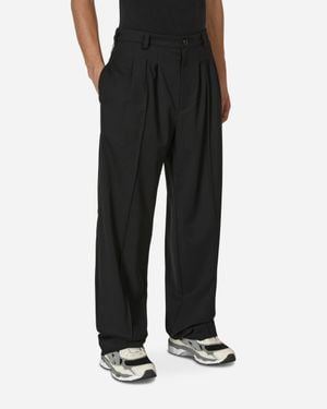 Kiko Kostadinov Kreuk Tailored Trousers Crow - Black