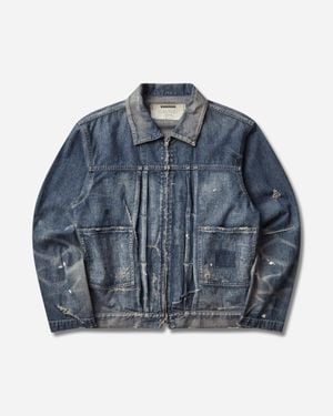 Neighborhood Washed Denim Type-4 Jacket in Blue for Men | Lyst