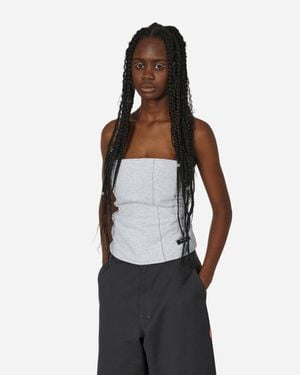 PROTOTYPES Factory Cut Off Top - White