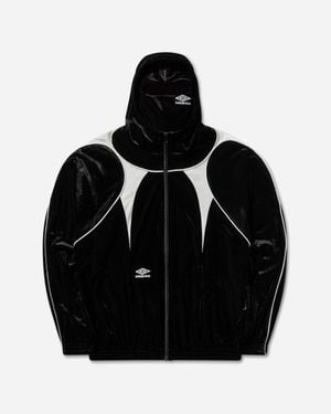 Umbro Velvet Jester Track Jacket - Black