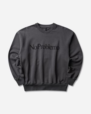 No Problemo Logo Sweatshirt Iron - Gray