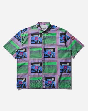 Cav Empt Men S Vh Galatea Galante Shortsleeve Shirt - Green