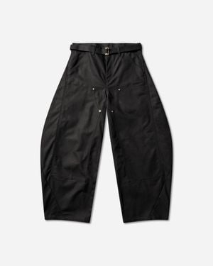Sacai Carhartt Wip Duck Trousers - Black