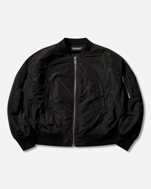 Undercover Women S I Love Chaos Ma-1 Jacket - Black