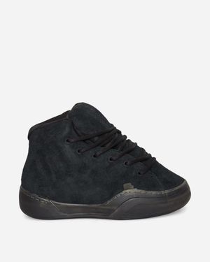 ERL Suede Mid Vamp Trainers Pirate - Black