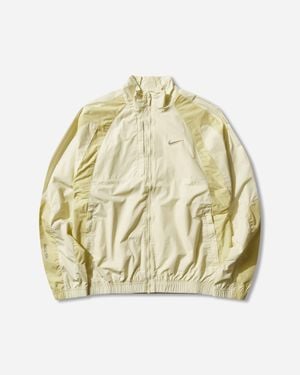 Nike Men S Nocta Woven Track Jacket Alabaster - Metallic