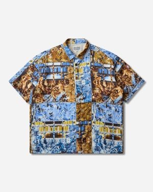 Cav Empt Men S Md Branch Manager Shortsleeve Shirt - Blue