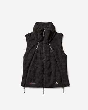 ROA Women S Naike Hooded Polartec High Loft Vest - Black