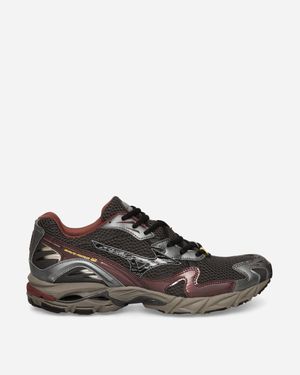 Mizuno Wave Rider 10 Trainers Black Sand / Black / Chicory Coffee - Brown