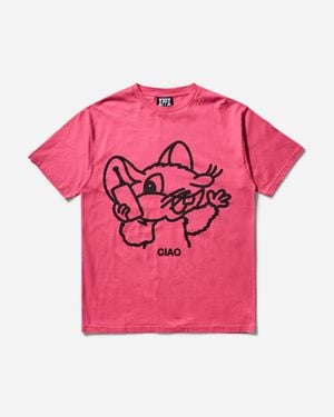 Public Possession Ciao Ciao T-Shirt Cherry - Pink