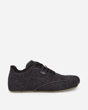 MM6 by Maison Margiela Anatomic Canvas Trainers - Black