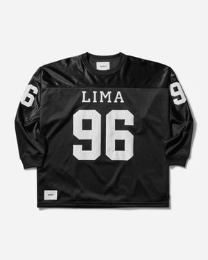 WTAPS Men S Netminder Longsleeve Jersey - Black