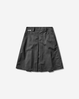 GR10K 15000 Replicated Skirt Charcoal - Black