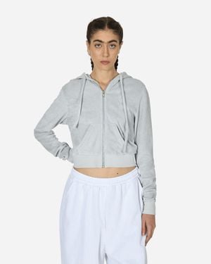 Abra Towel Mini Jacket - White