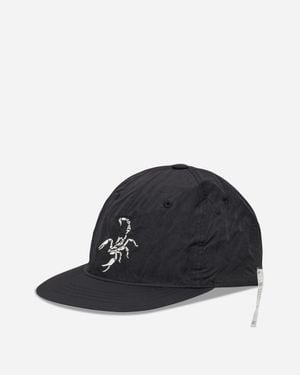 Satisfy Flitesilk 5‑Panel Pinch Cap Matte Scorpion - Black