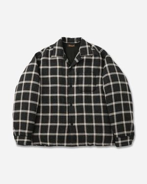 Visvim S Keesey Check Down Jacket - Black