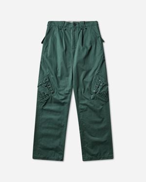 Kiko Kostadinov Men S Estike Trousers Spruce - Green