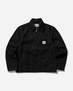 Carhartt Detroit Jacket (Rinsed) - Black