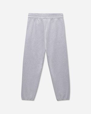 adidas Men S Fear Of God Athletics Fleece Trousers Light Heather - White