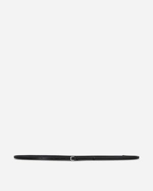 Dries Van Noten Calf Leather Belt - White