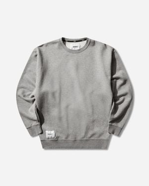 WTAPS S Sign-Yd Crewneck Sweatshirt Ash - Gray