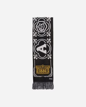 Aries Arsenal Bust Logo Scarf - White