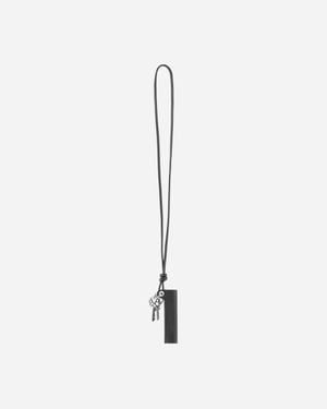 1017 ALYX 9SM Leather Keychain - White