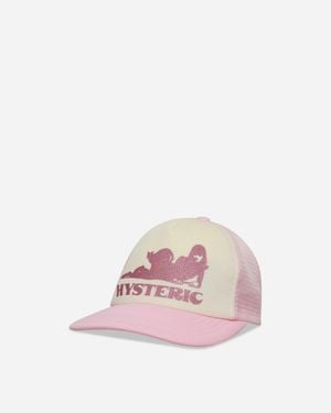 Hysteric Glamour Cat Mesh Cap - Pink