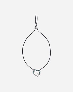 Safsafu Cupido Necklace Crystal - Metallic