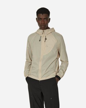 ROA Over Packable Windbreaker Reflective - Natural