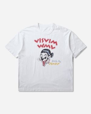 Visvim S Jumbo T-Shirt Btl Dmgd - White