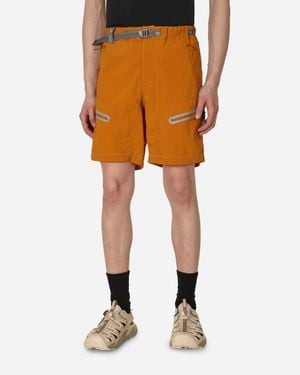 and wander Light Hike Shorts - Orange