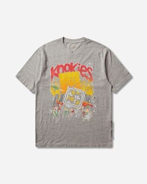 Kapital Top Jersey Crew T-Shirt (Buster Peckish Bowy) - Grey