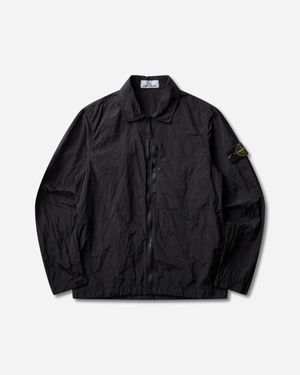 Stone Island S Nylon Metal Overshirt - Black