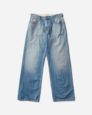 ERL Men S Breakwater Wash Jeans Indigo - Blue
