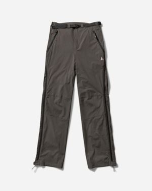 Roa Men S Y Zip Trousers Dark - Grey