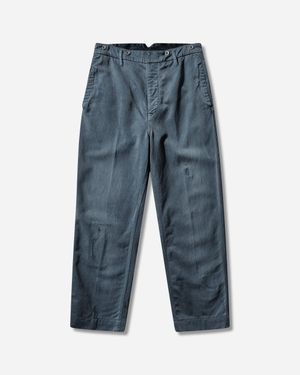Visvim Men S Pastoral Hw Pants Dmgd - Blue