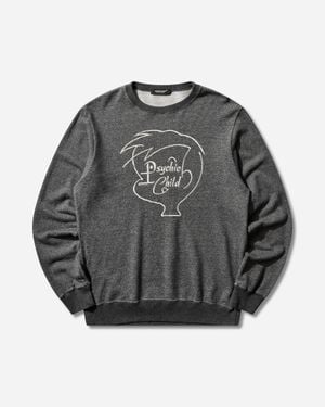 Undercover S Psychic Child Crewneck Sweatshirt - Gray