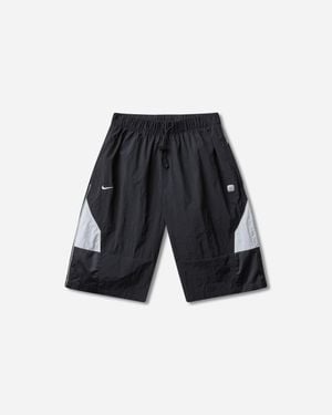 Nike Women S Shox Woven Shorts - Blue
