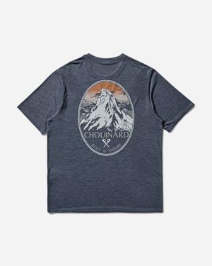 Patagonia Men S Capilene® Cool Daily Graphic T-shirt Grey - Blue