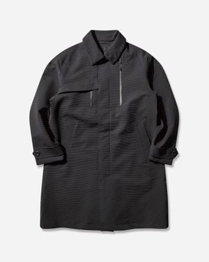 Mizuno S Tech Hard Shell Trench Coat - Black
