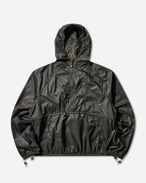 The North Face Women S Cecilie Bahnsen Marlowe Pullover Wind Jacket Forest Night - Black