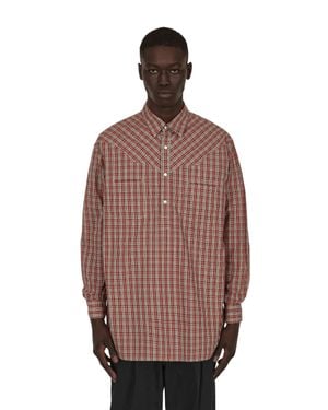 Undercoverism Check Longsleeve Shirt - Brown
