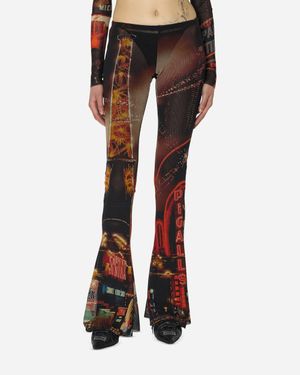 Jean Paul Gaultier Pigalle Trousers - Multicolour