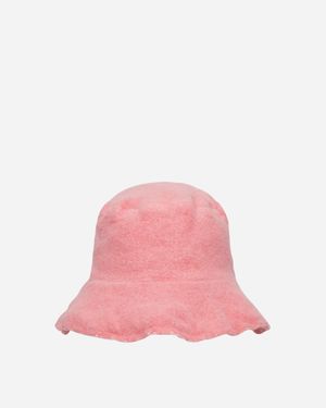 Comme des Garçons Wool Bucket Hat - Pink