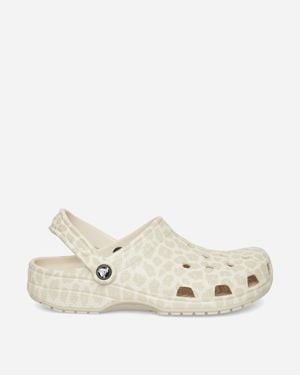 Crocs™ Women S Classic Animal Clogs Almond Tint / Leopard - Natural