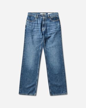 Our Legacy Men S Carlson Cut Jeans Rodeo Wash - Blue