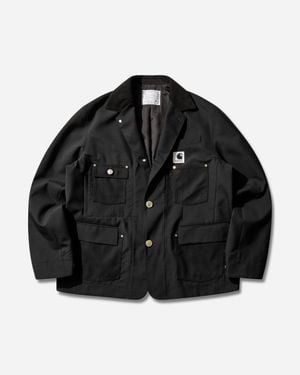 Sacai Carhartt Wip Suiting X Duck Jacket - Black