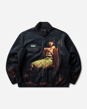 Undercover S Cindy Sherman Fleece Jacket - Blue